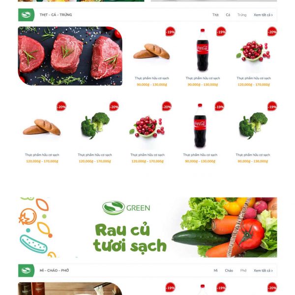 Theme wordpress tạp hóa bách hóa xanh 5