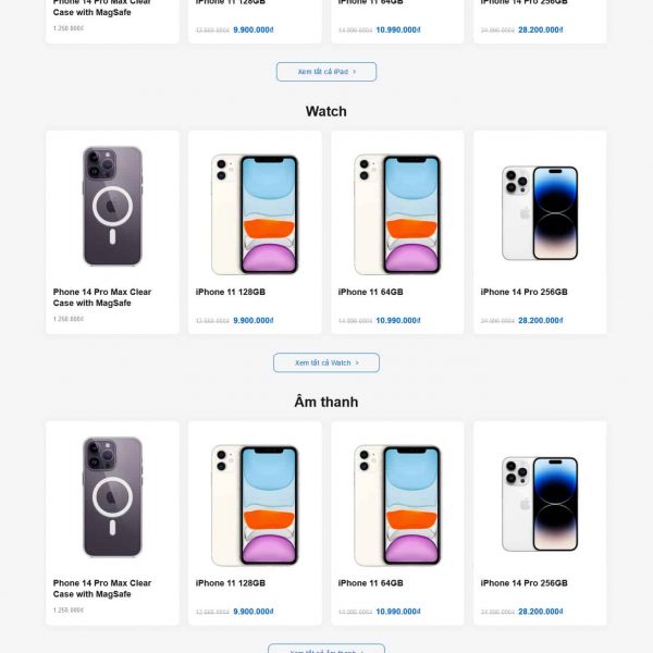 Theme Wordpress bán iphone 3