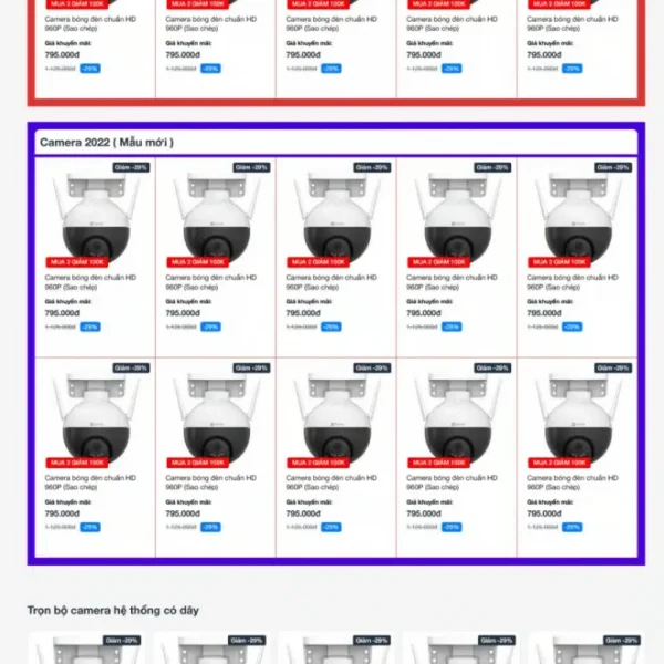 Theme wordpress shop camera 5