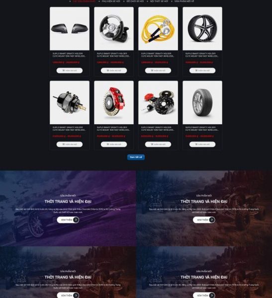 Theme wordpress đồ chơi xe hơi 3