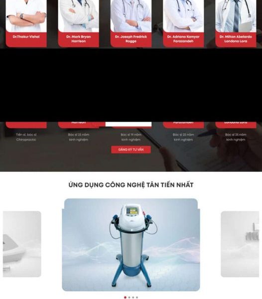 Theme wordpress phòng khám y tế