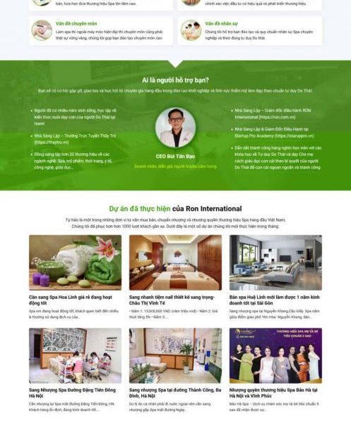 Theme wordpress spa 9
