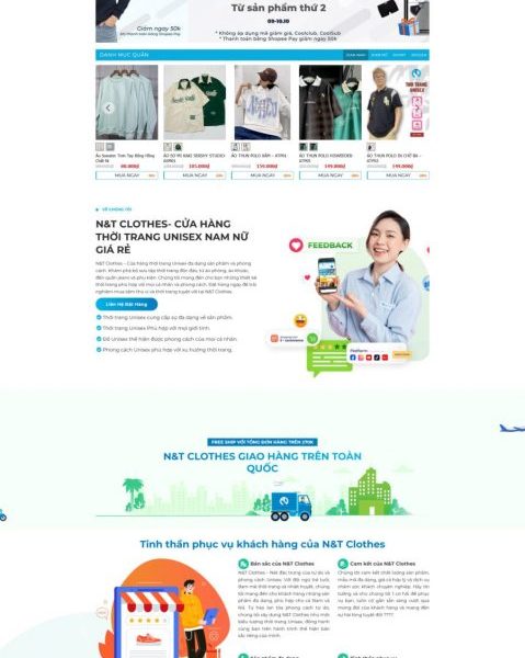 Theme wordpress thời trang 16 chuẩn đẹp