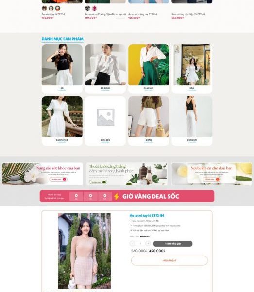 Theme wordpress thời trang 24