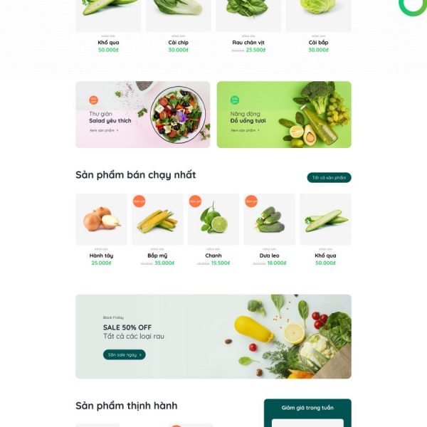 Theme wordpress bán thực phẩm nông sản trái cây 26
