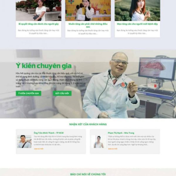 theme wordpress bán thuốc 8